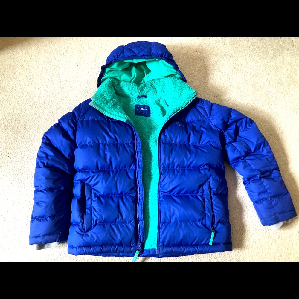 L.L. Bean kids down coat